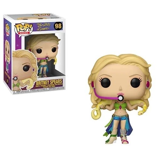 Britney Spears Slave 4 U 3 3/4&quot;H POP! Rocks Vinyl Figure #98