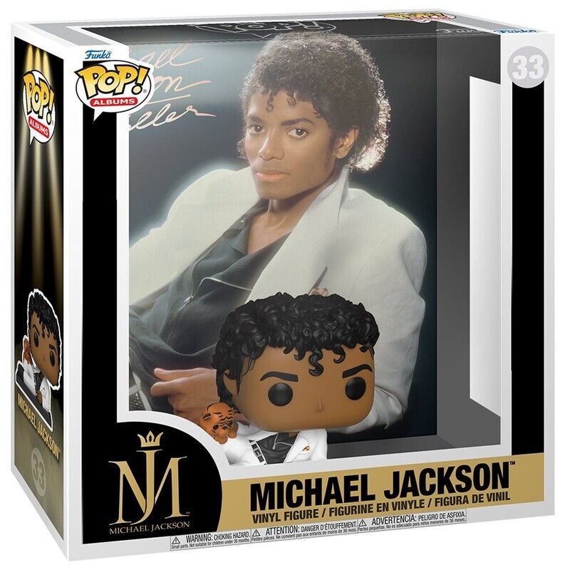 Michael Jackson &quot;THRILLER&quot; POP! Albums #33 Vinyl Figure - DAMAGED BOX
