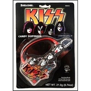 KISS Guitar Shaped Candy Dispenser