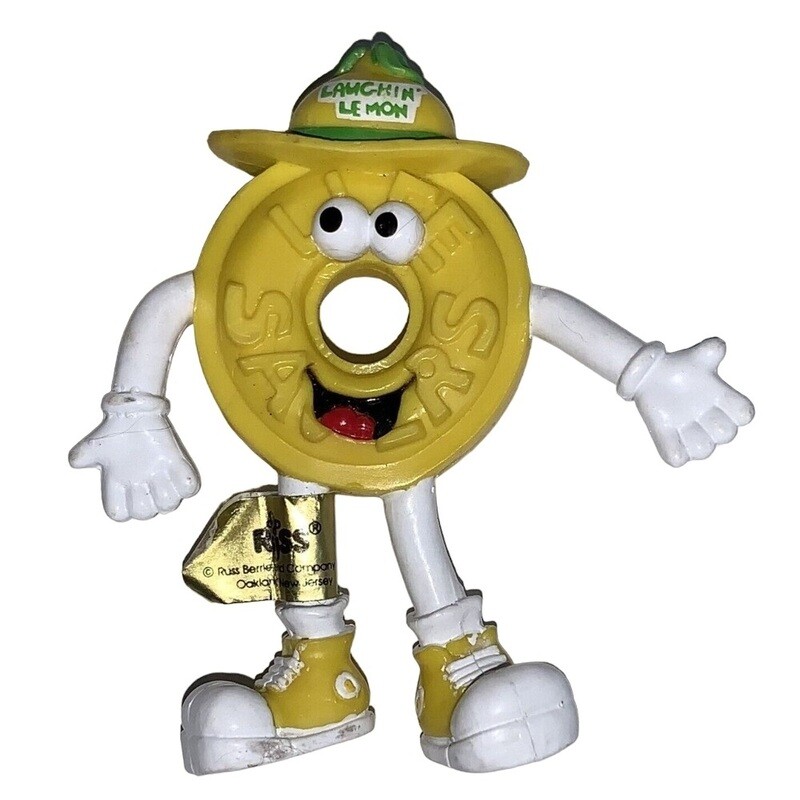 2 3/4&quot;H Laughin&#39; Lemon Lifesavers Bendy Figure