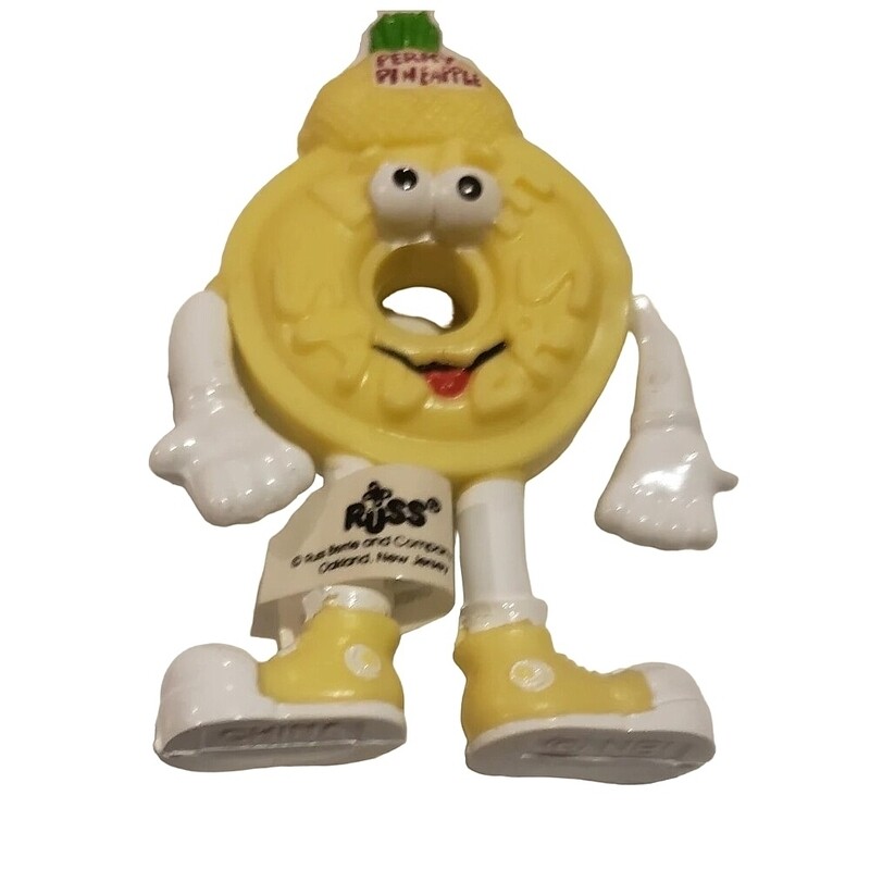 2 3/4&quot;H Perky Pineapple Lifesavers Bendy Figure
