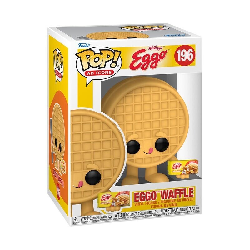 Kellogg's 3 3/4"H Eggo Waffle POP! Ad Icons Vinyl Figure #196
