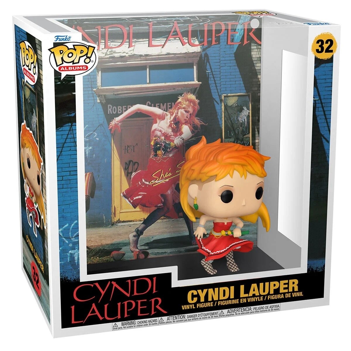 Cyndi Lauper &quot;She&#39;s So Unusual&quot; POP! Album #32 Vinyl Figure