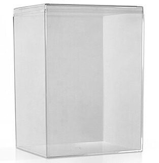 POPBOX Clear RIGID 2-Piece Container with FLUSH Lid for FUNKO POPS