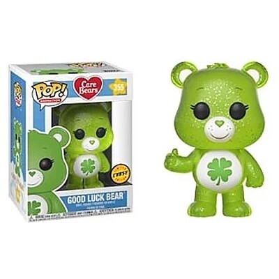 Care Bears Good Luck Bear *CHASE* 3 3/4&quot;H POP! Animation Vinyl Figure #355 *CHASE*
