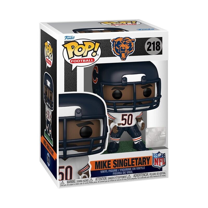 NFL Mike Singletary Chicago Bears 3 3/4"H POP! Football Vinyl Figure #218