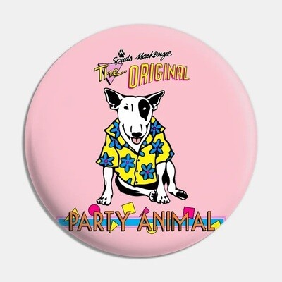 Spuds MacKenzie The Original Party Animal 2 1/4"D Pinback Button