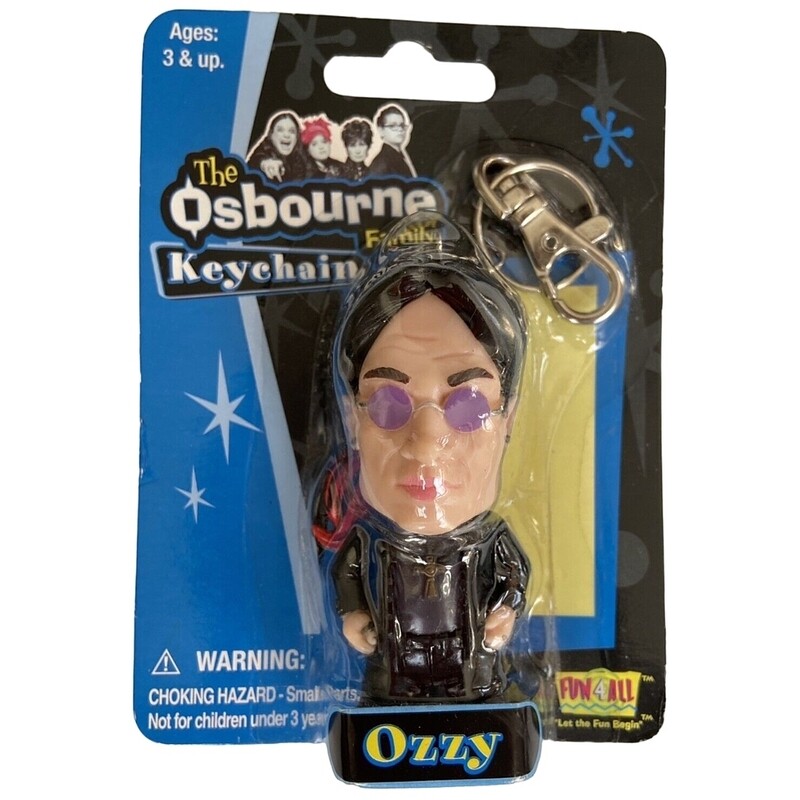 The Osbournes Ozzy Figural 3 1/2&quot;H Keychain