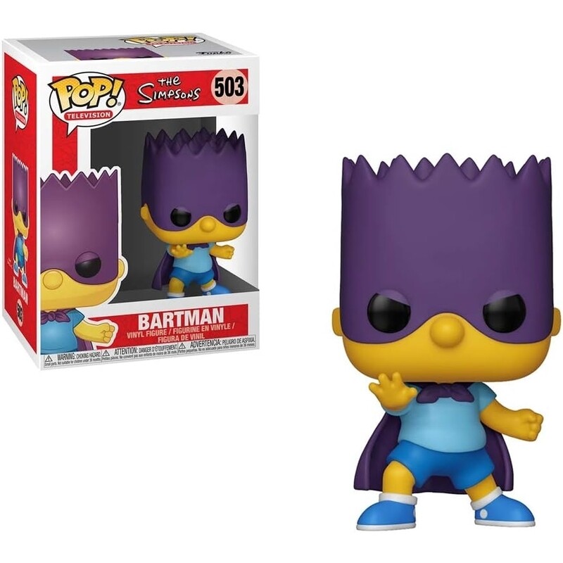 The Simpsons 3 3/4&quot;H Bartman POP! Television Vinyl Figure #503
