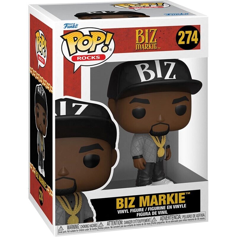 Biz Markie 3 3/4"H POP! Rocks Vinyl Figure #278