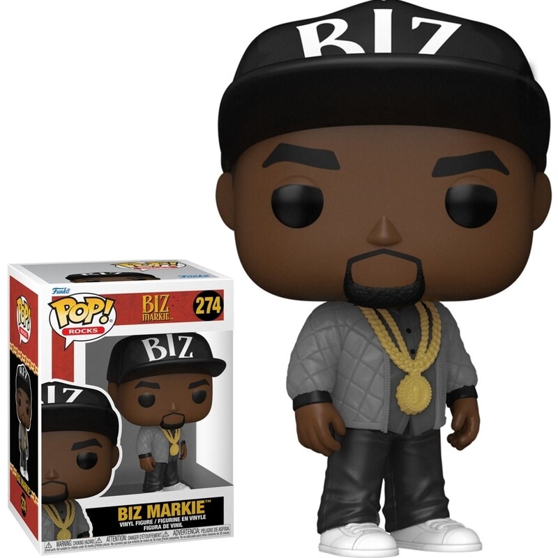 Biz Markie 3 3/4&quot;H POP! Rocks Vinyl Figure #278