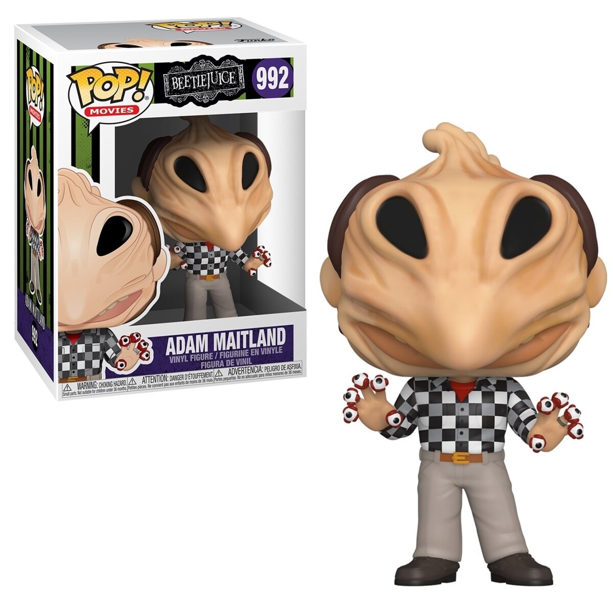 Beetlejuice - Adam Maitland Transformed 3 3/4&quot;H POP! Movies Vinyl Figure #992