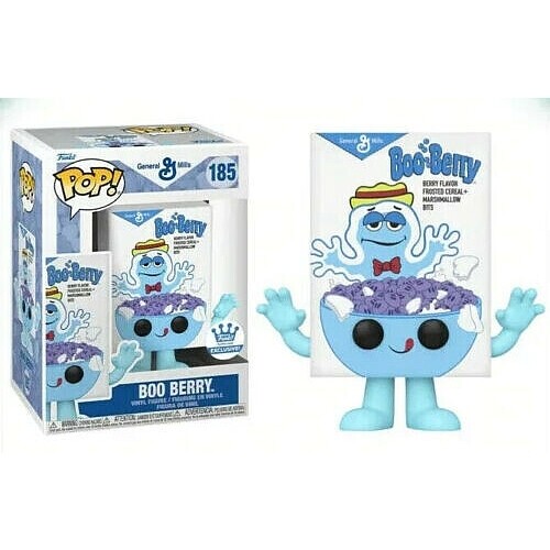 Boo Berry Cereal Box 3 3/4&quot;H POP! Vinyl Figure #185