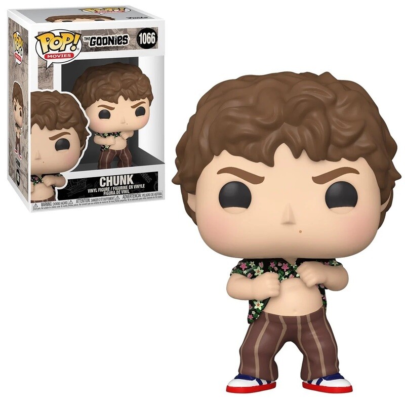 Chunk - The Goonies  3 3/4&quot;H POP! Movies Vinyl Figure #1066