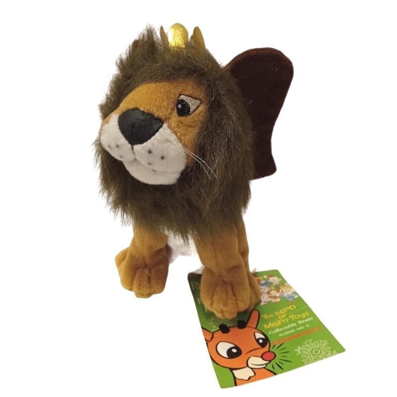 Rudolph The Red-Nosed Reindeer 6 1/2&quot;H King Moonracer Beanbag / Ornament