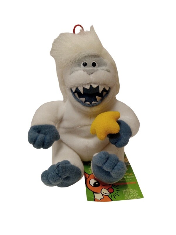 Rudolph The Red-Nosed Reindeer 8&quot;H Abominable Snowman Beanbag / Ornament