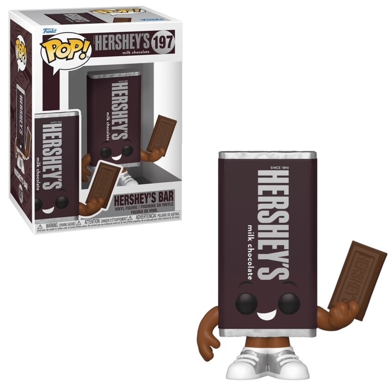 Hershey&#39;s Bar 3 3/4&quot;H POP! Vinyl Figure #197