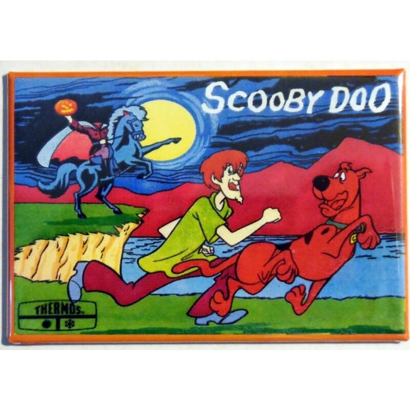 Scooby-Doo Lunchbox Graphic Metal Magnet