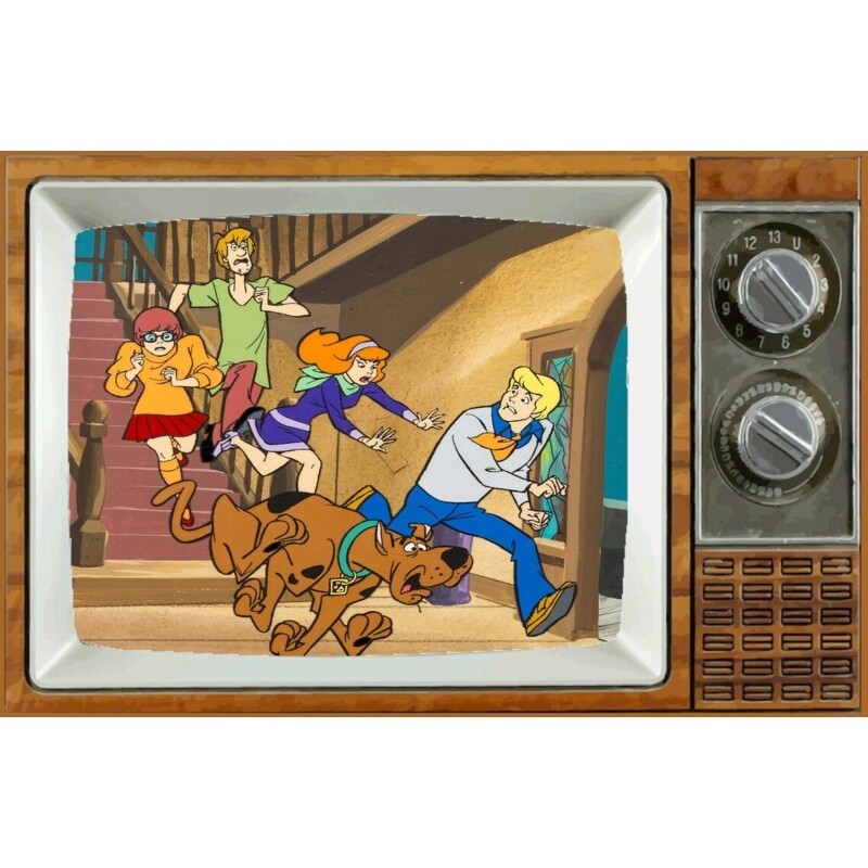 Scooby-Doo &amp; The Gang Metal TV Magnet