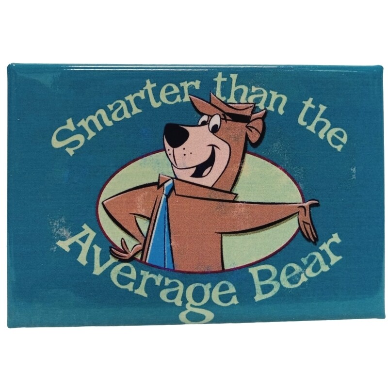 Hanna-Barbera Yogi Bear Smarter than the Average Bear Metal Magnet