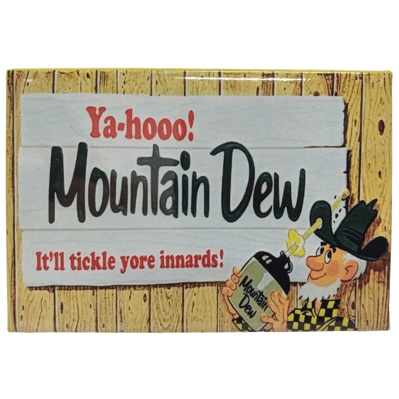 Mountain Dew Metal Magnet