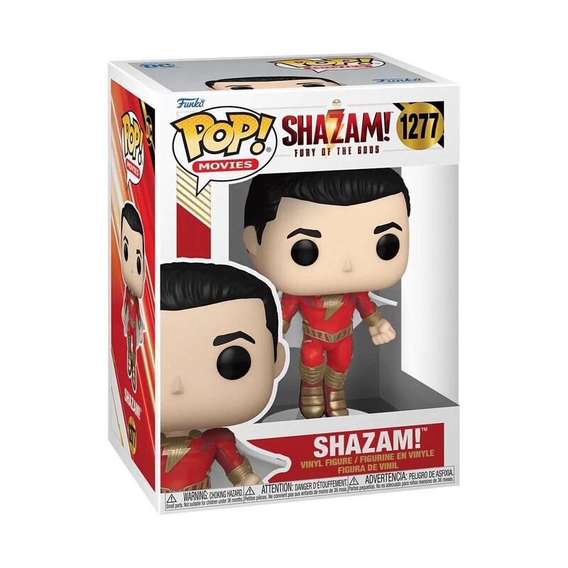 DC Comics - Shazam! 3 3/4"H POP! Movies Vinyl Figure #1277