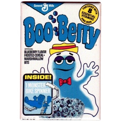 Monster Cereals Boo Berry Cereal Box Magnet