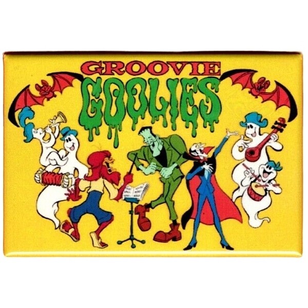 Groovie Goolies Metal Fridge Magnet