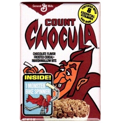 Monster Cereals Count Chocula Cereal Box Magnet
