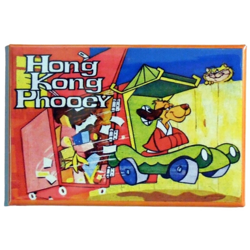 Hong Kong Phooey Lunchbox Graphics Metal Magnet