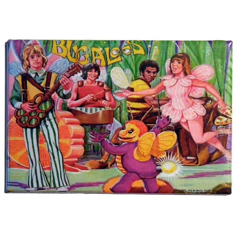 The Bugaloos (Krofft) Retro Graphics Metal Magnet
