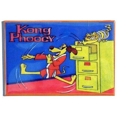 Hong Kong Phooey Lunchbox Graphics Metal Magnet