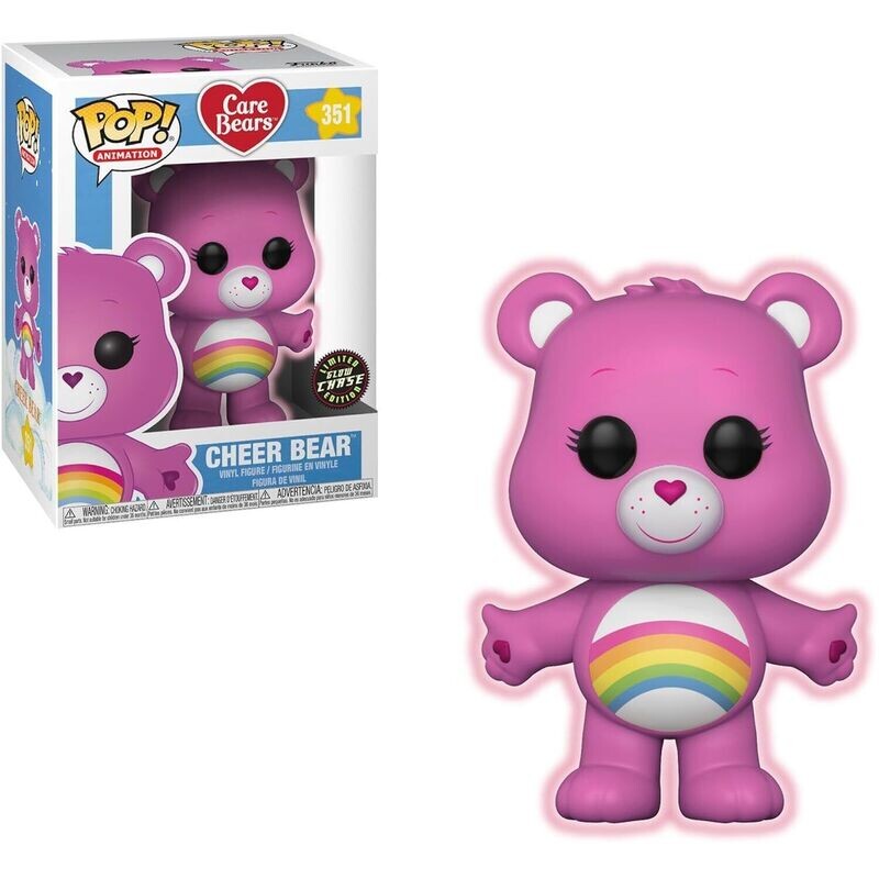 Care Bears Cheer Bear *CHASE* 3 3/4&quot;H POP! Animation Vinyl Figure #351 *CHASE*
