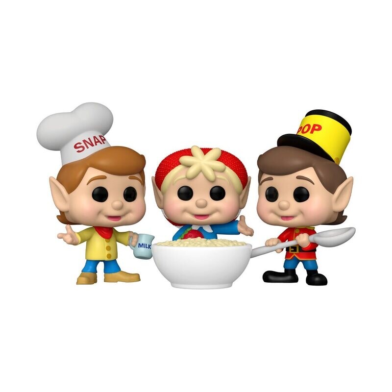 Kellogg's Rice Krispies Snap, Crackle and Pop POP! Moments Vinyl Figure #227