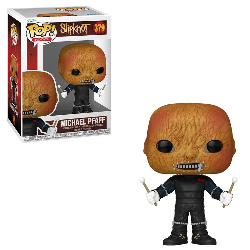 Slipknot 3 3/4&quot;H Michael Pfaff POP! Rocks Vinyl Figure #379
