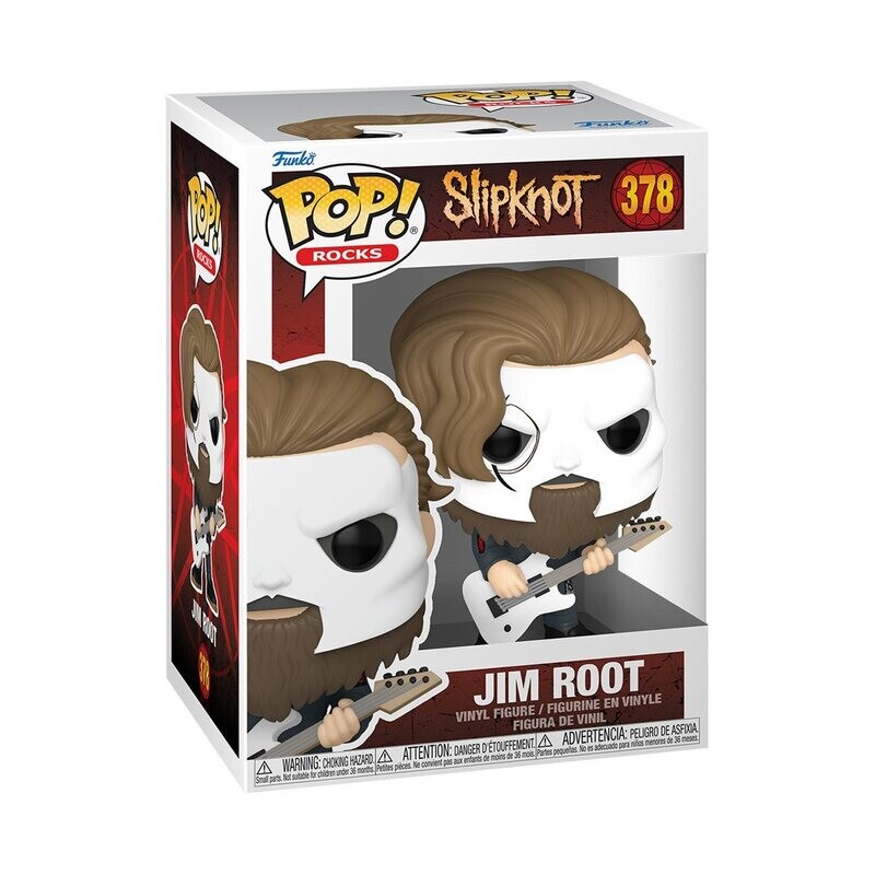 Slipknot 3 3/4"H Jim Root POP! Rocks Vinyl Figure #378