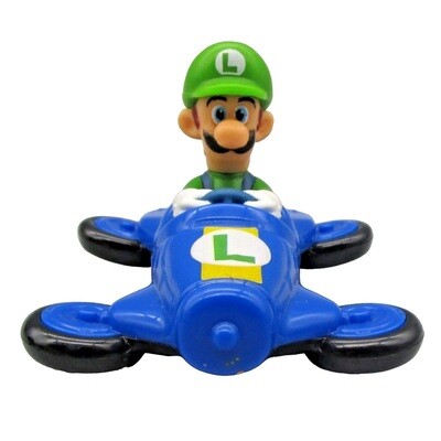 Mariokart Luigi in Car Figure #2