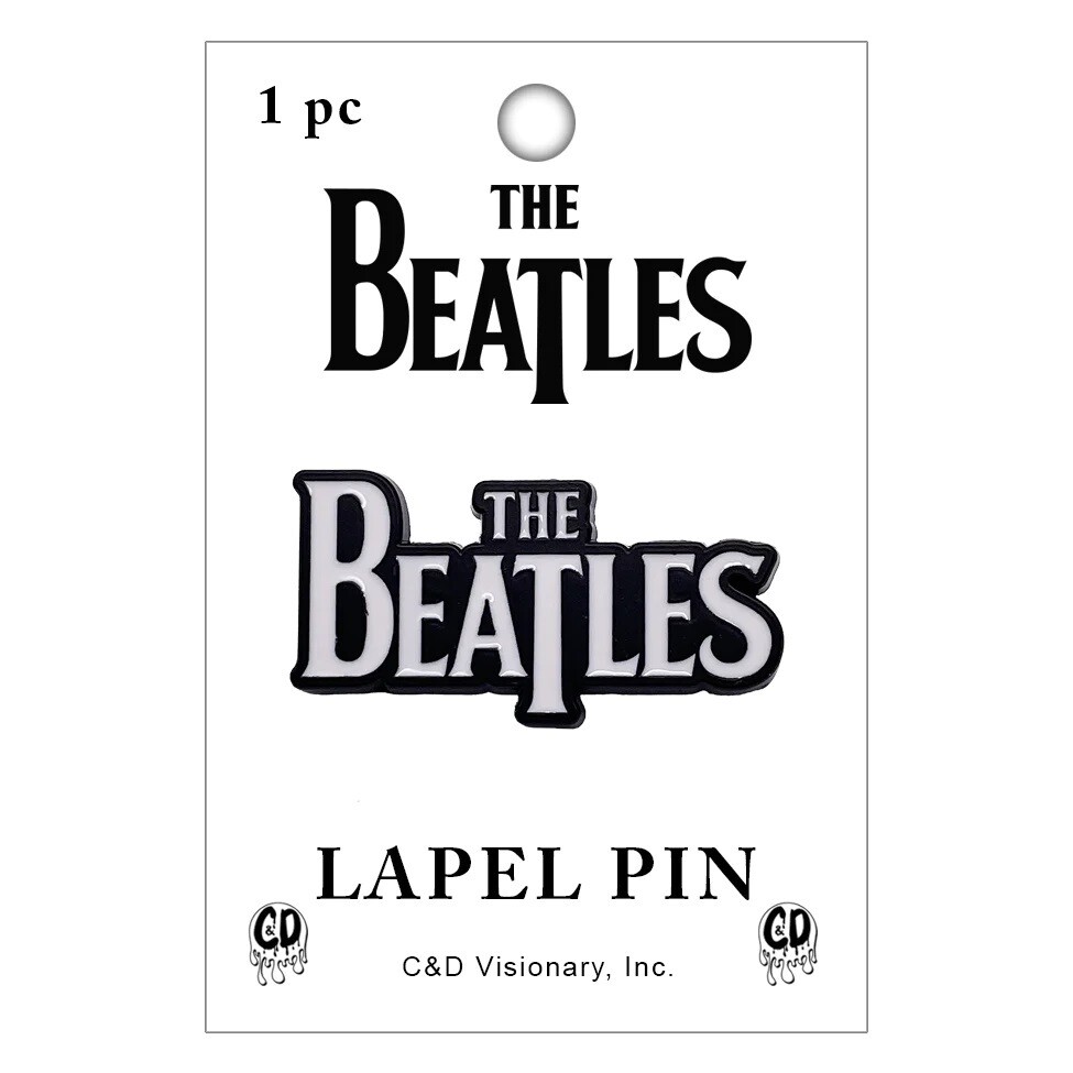 Beatles Logo Enamel Lapel Pin