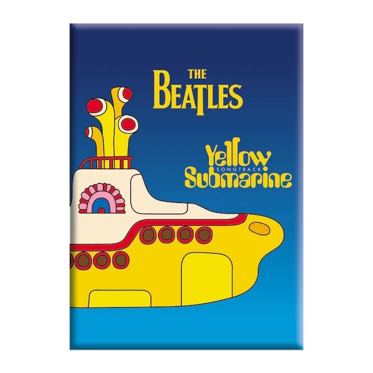 Beatles Yellow Submarine LARGE Magnet