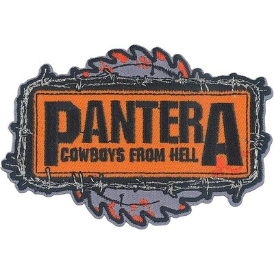 Pantera Cowboys From Hell Embroidered Patch
