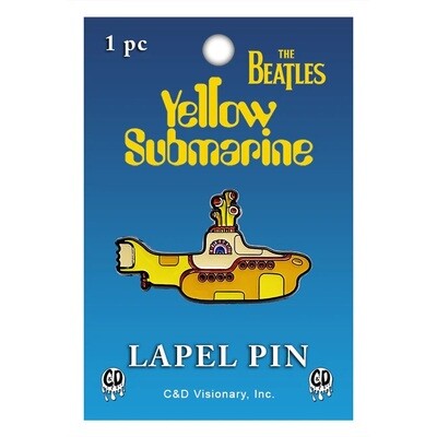 Beatles Yellow Submarine Enamel Lapel Pin