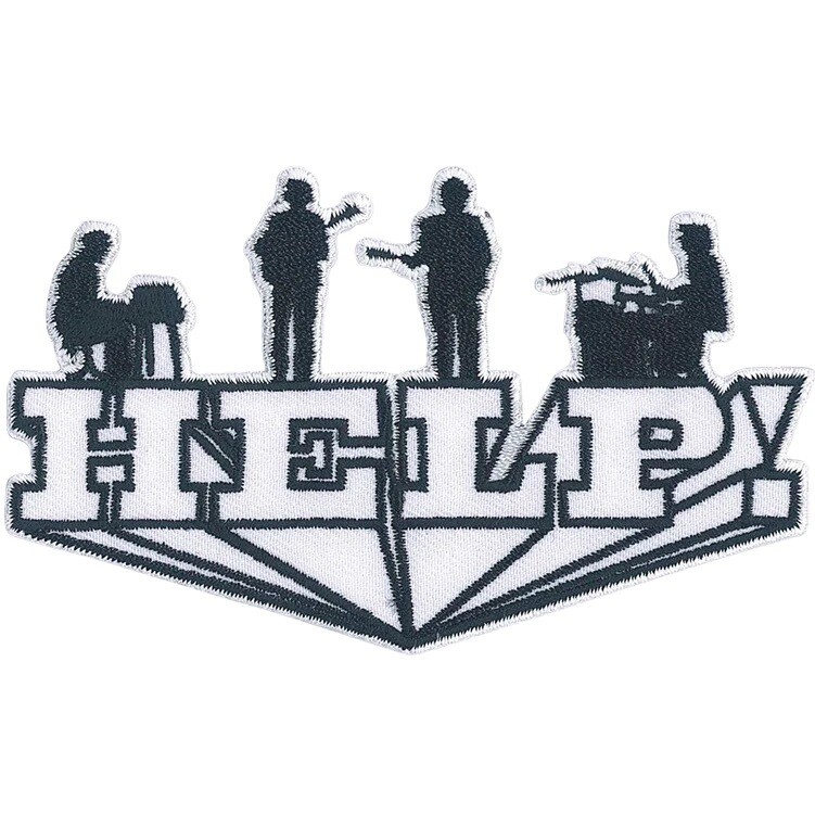 Beatles HELP! Embroidered Patch