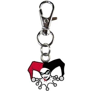Harley Quinn Rubber Keychain / Zipper Pull