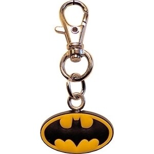 Batman LOGO Rubber Keychain / Zipper Pull