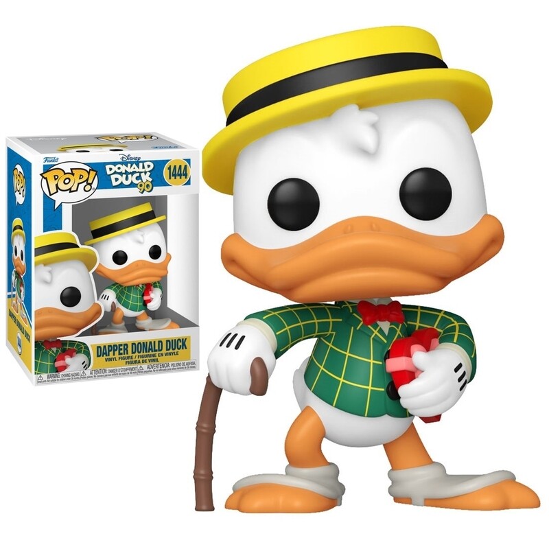 Disney&#39;s Dapper Donald Duck 3 3/4&quot;H POP! Vinyl Figure #1444