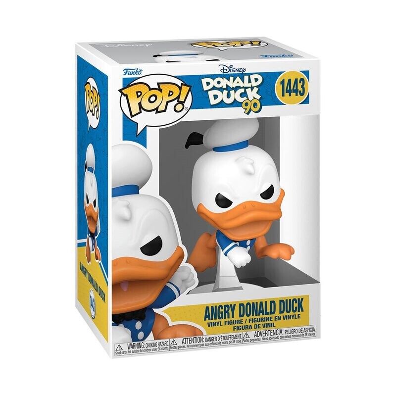 Disney's Angry Donald Duck 3 3/4"H POP! Vinyl Figure #1443