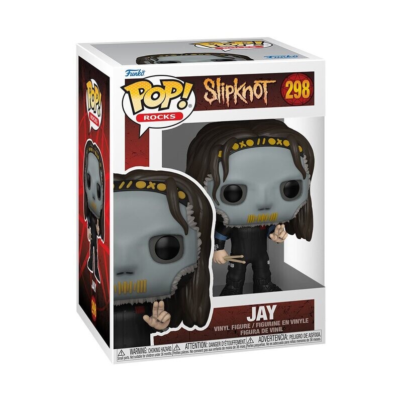 Slipknot 3 3/4"H Jay POP! Rocks Vinyl Figure #298