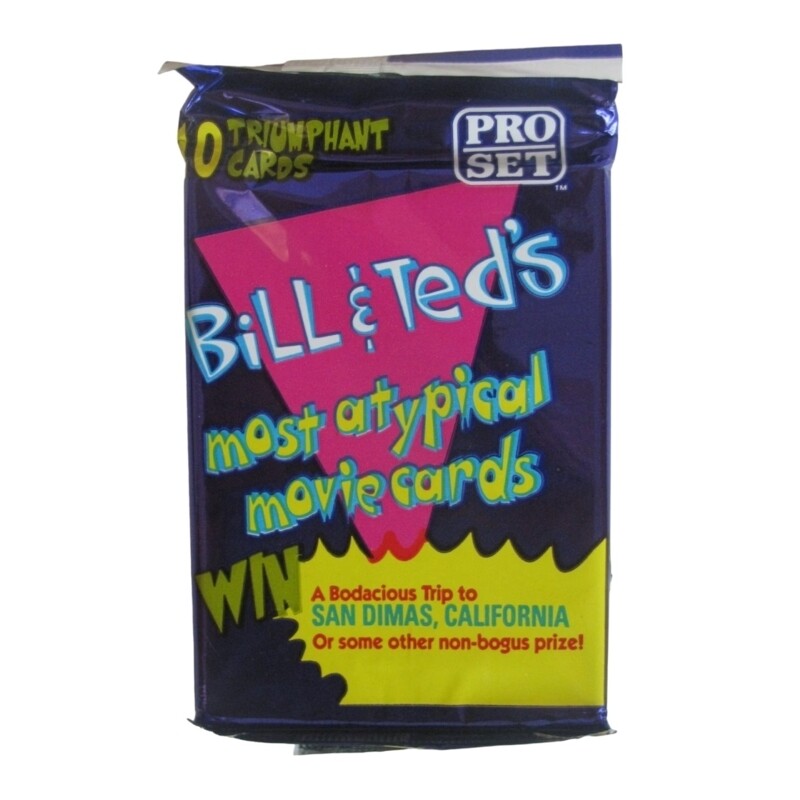 Bill &amp; Ted's Most Atypical Movie Cards Unopened Case of 36 Packs