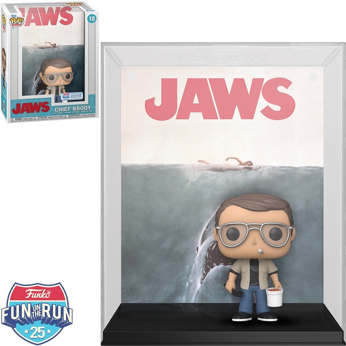 JAWS Chief Brody POP! VHS Covers #18