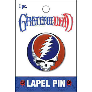 Grateful Dead 'Steal Your Face' Enamel Lapel Pin